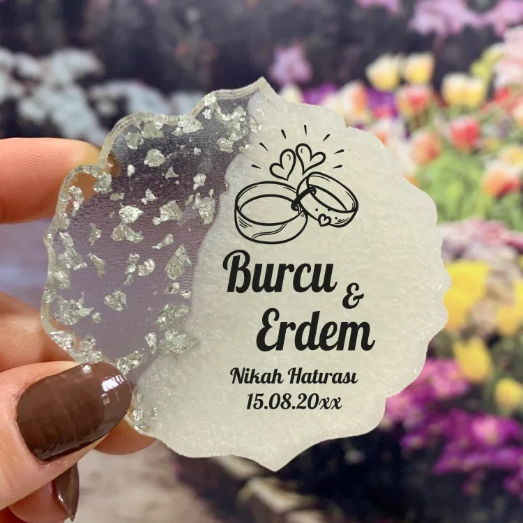 Epoksi Magnet 5034 - Hediyelik Yüzüklü Magnet - Detay Görseli 1