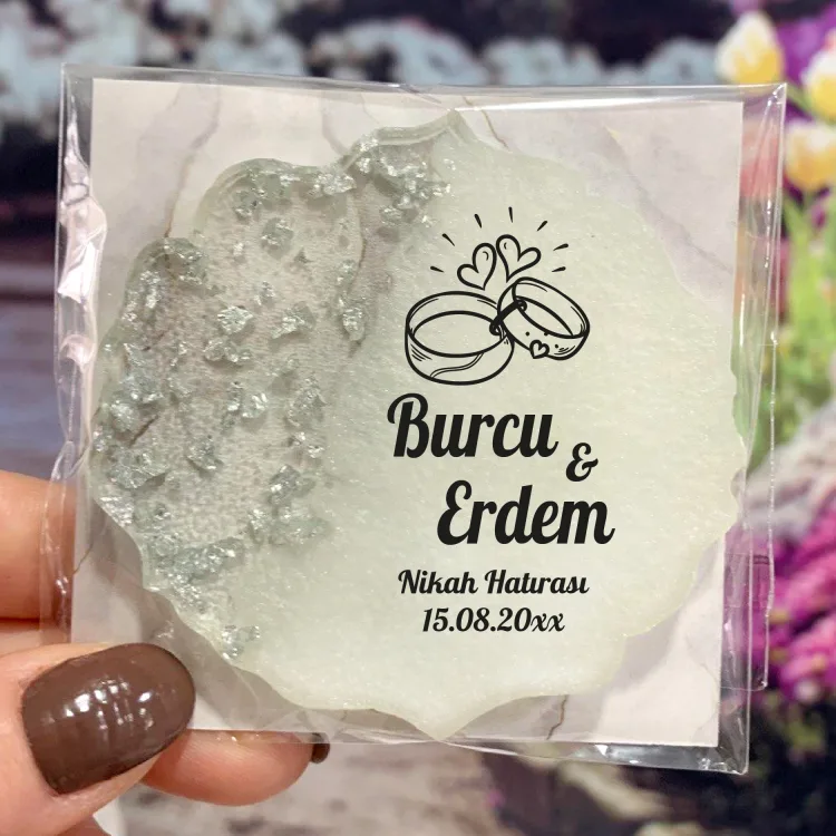 Epoksi Magnet 5034 - Hediyelik Yüzüklü Magnet - Detay Görseli 3
