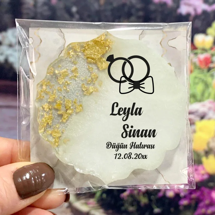 Epoksi Magnet 5036 - Söz Nişan, Düğün Hediyelik Magnet - Detay Görseli 2