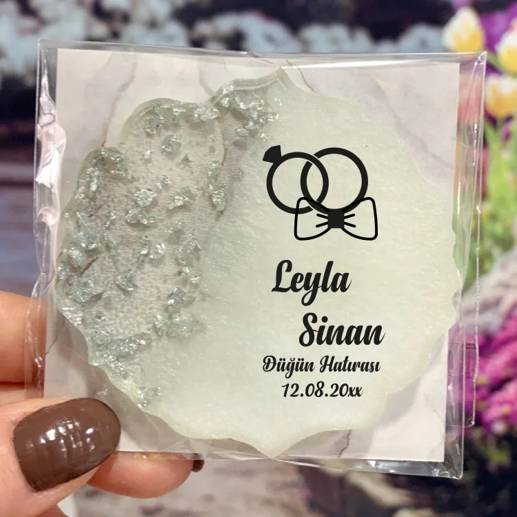 Epoksi Magnet 5036 - Söz Nişan, Düğün Hediyelik Magnet - Detay Görseli 3