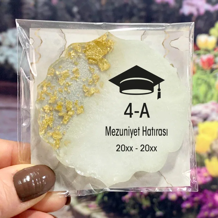 Epoksi Magnet 5037 - Mezuniyet Hatırası Hediyelik Magnet - Detay Görseli 2