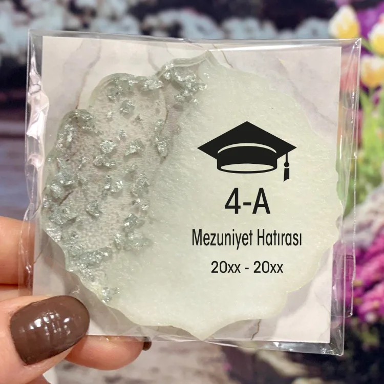 Epoksi Magnet 5037 - Mezuniyet Hatırası Hediyelik Magnet - Detay Görseli 3
