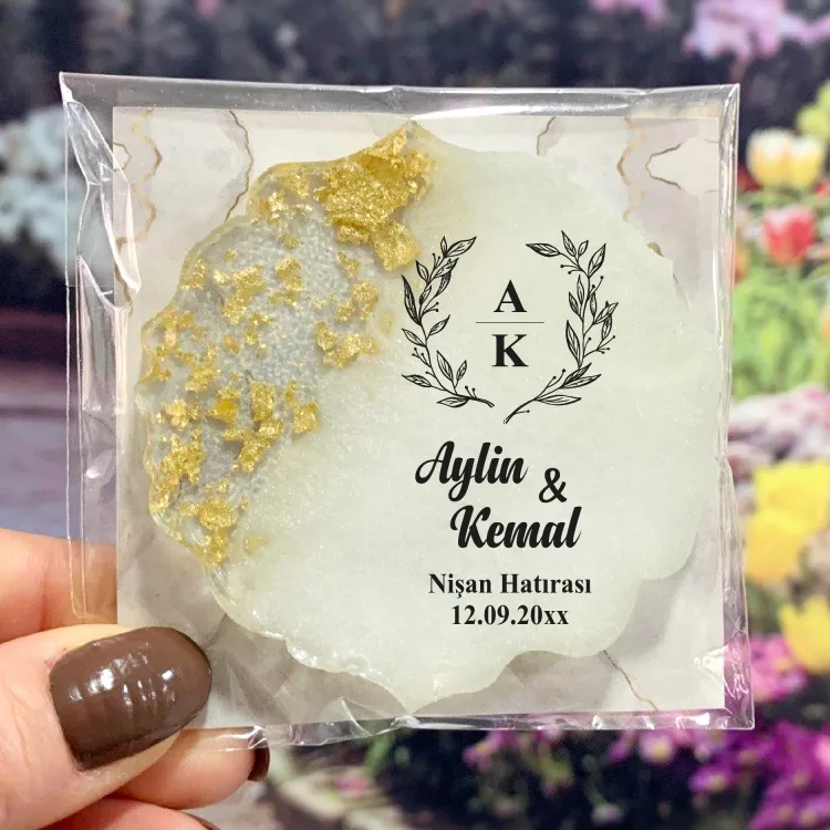 Epoksi Magnet 5039 - Söz Nişan, Düğün Hediyelik Magnet - Detay Görseli 2