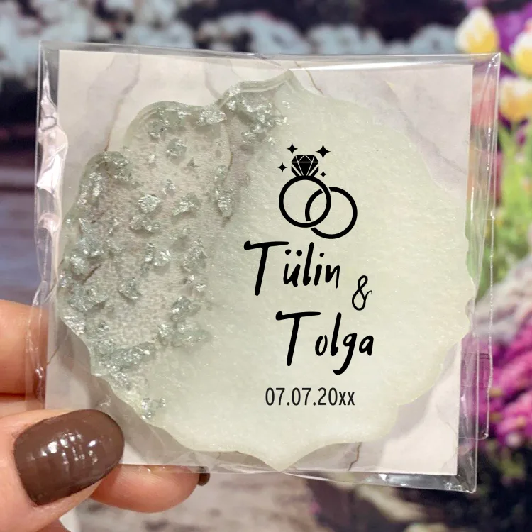 Epoksi Magnet 5042 - Söz Nişan, Düğün Hediyelik Magnet - Detay Görseli 3