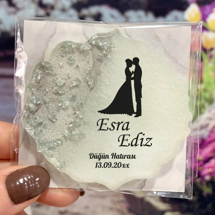 Epoksi Magnet 5047 - Hediyelik Düğün, Nişan, Söz Magnet - Detay Görseli 3