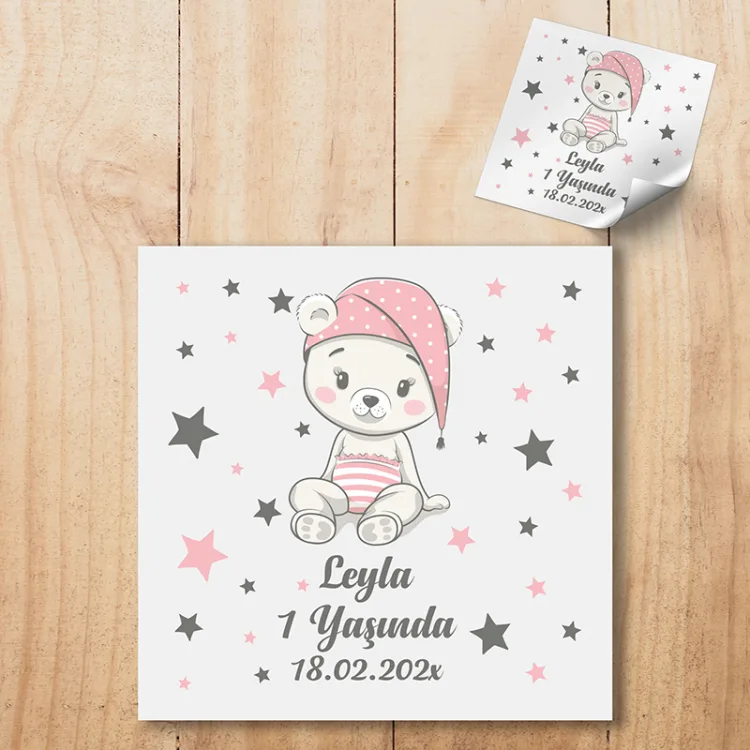 Kare Etiket 066 - Bebek Etiketi