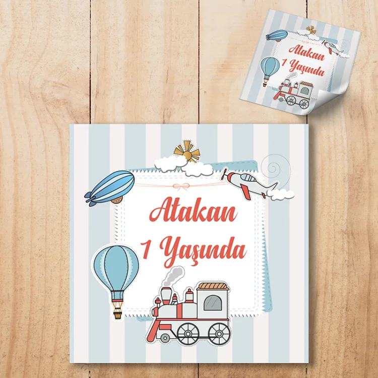 Kare Etiket 085 - Bebek Etiketi