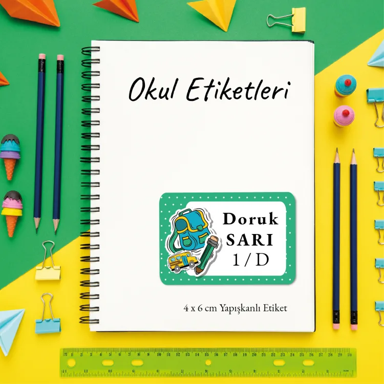 Okul Etiketi 001