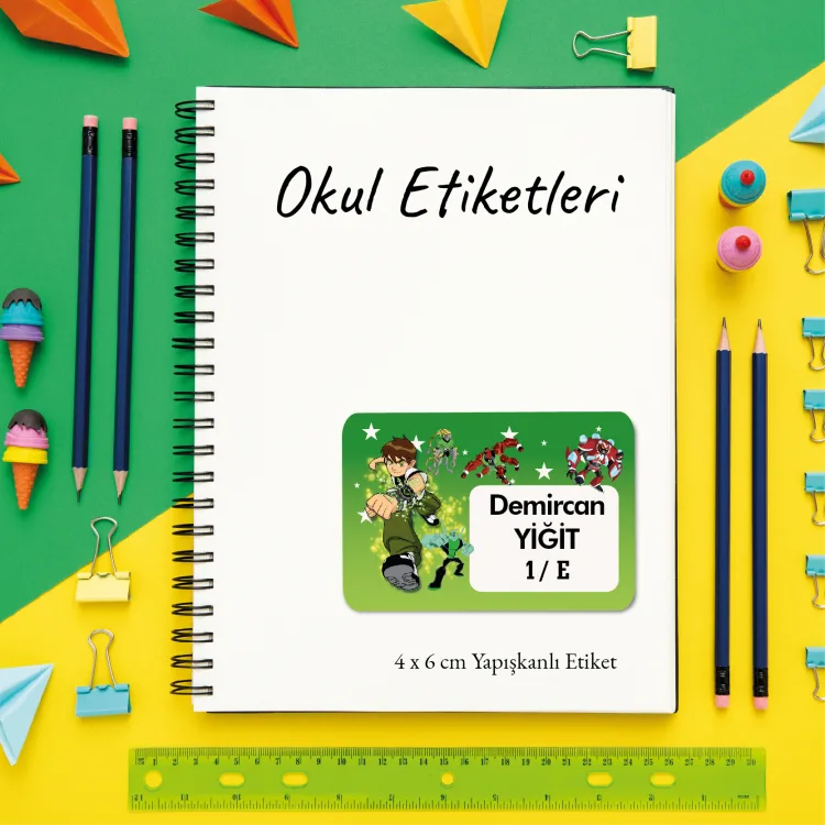 Okul Etiketi 011