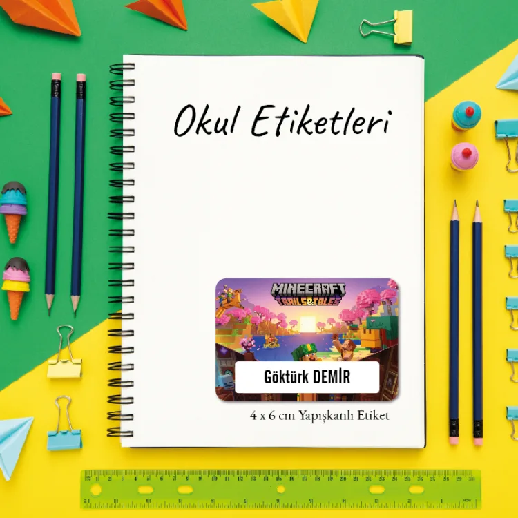 Okul Etiketi 018