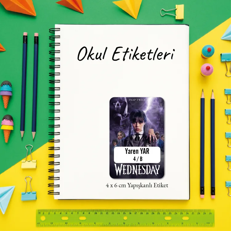Okul Etiketi 022