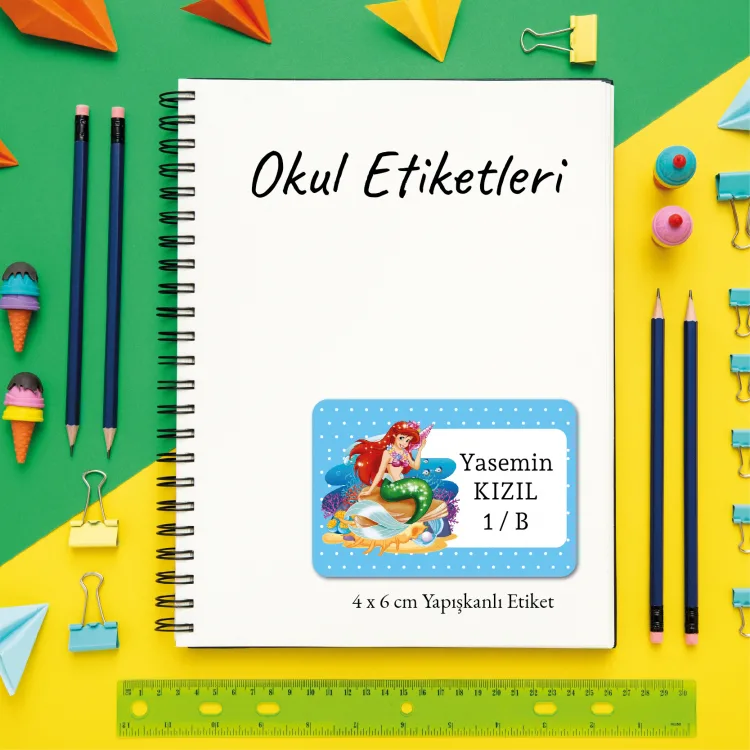Okul Etiketi 025