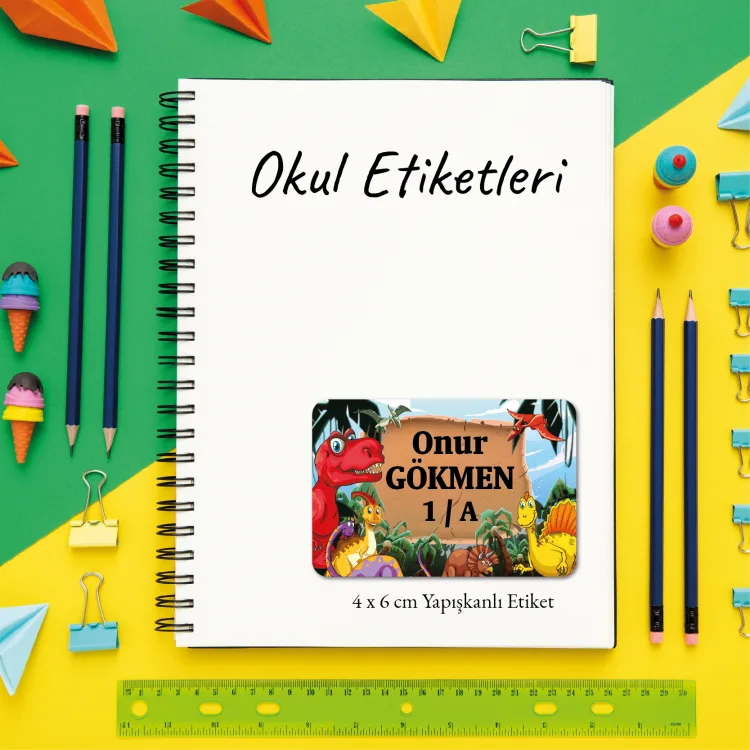 Okul Etiketi 026