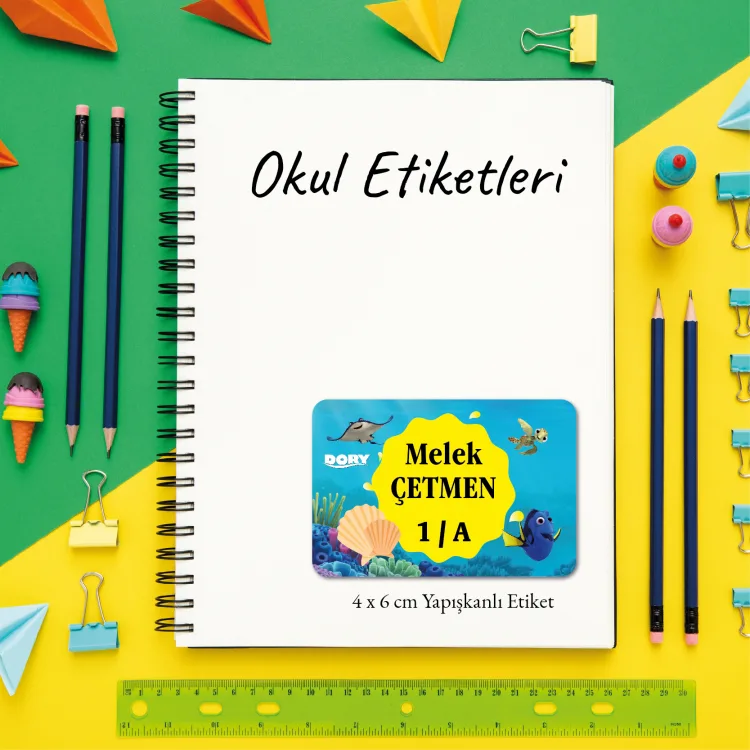 Okul Etiketi 027