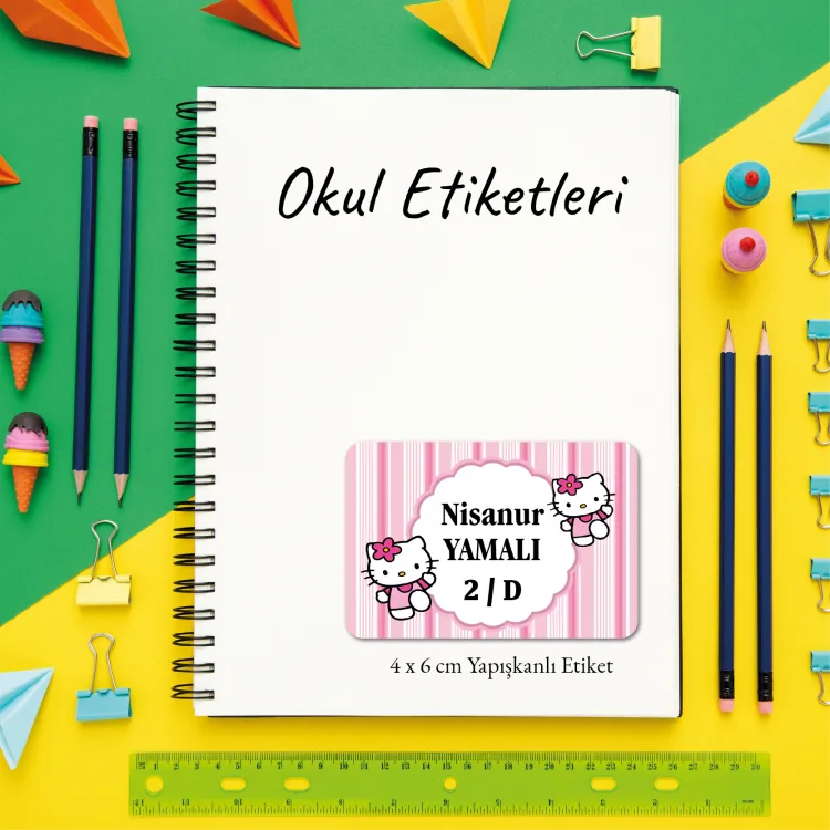 Okul Etiketi 029