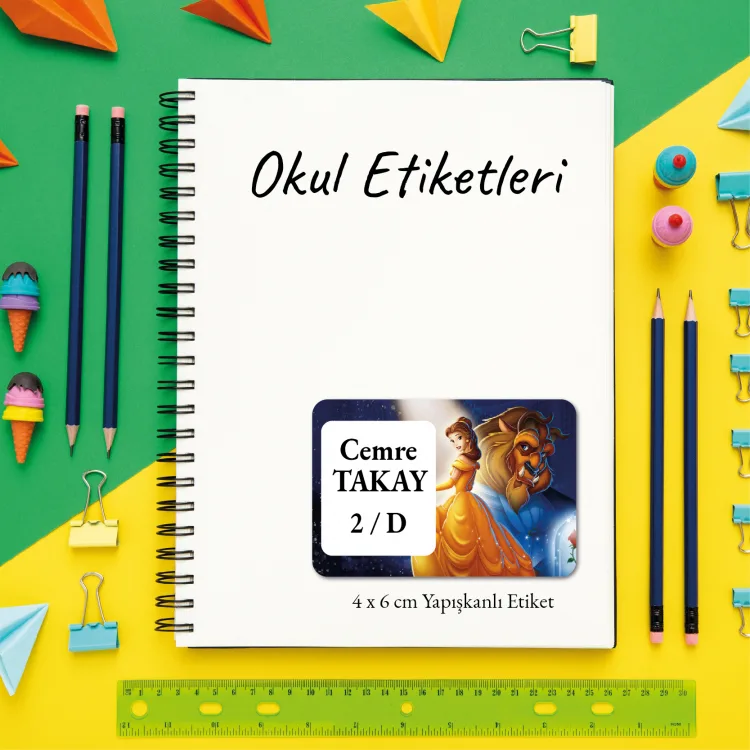 Okul Etiketi 030
