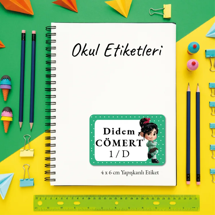 Okul Etiketi 033