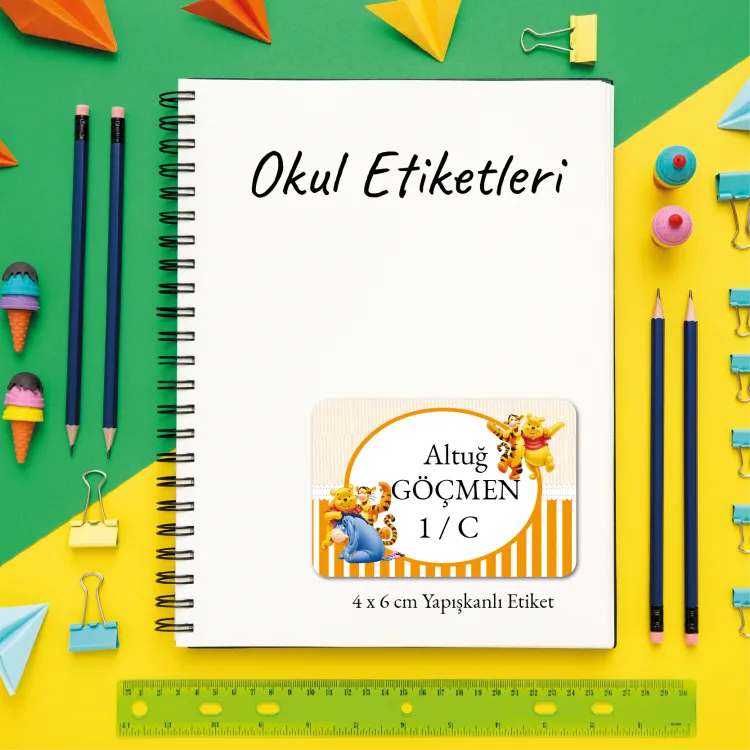 Okul Etiketi 041