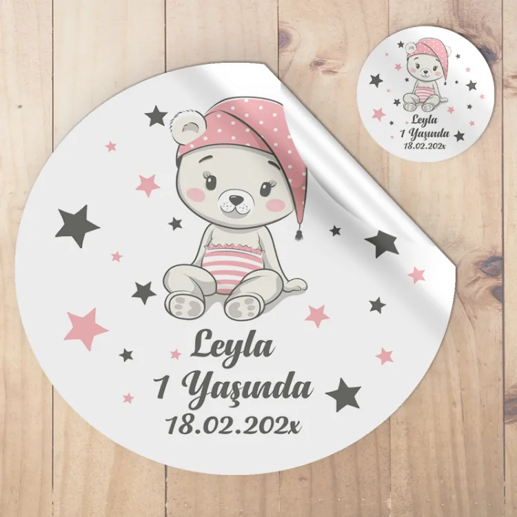 Yuvarlak Etiket 066 - Bebek Etiket