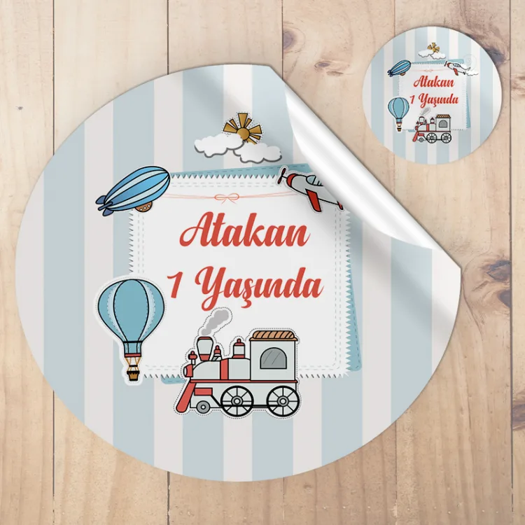 Yuvarlak Etiket 085