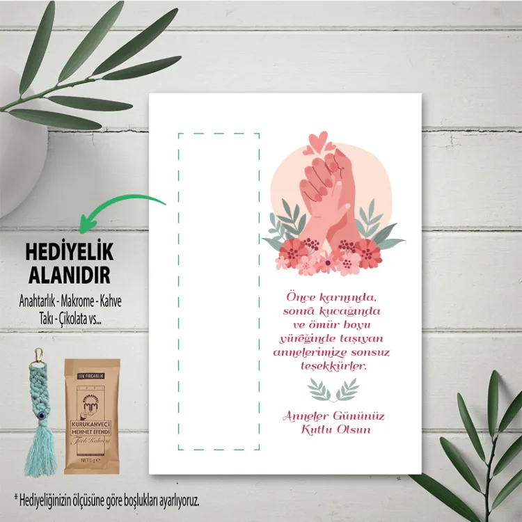 Hediyelik Kartı 0103 - Anneler Günü  Temalı Kartlar
