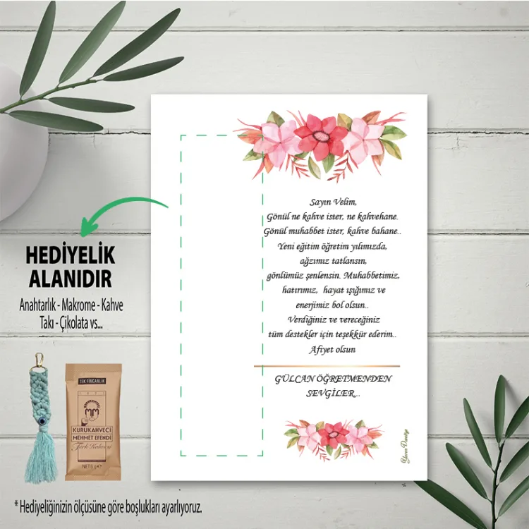 Hediyelik Kartı 0193 - Okuldaki İlk Günüm