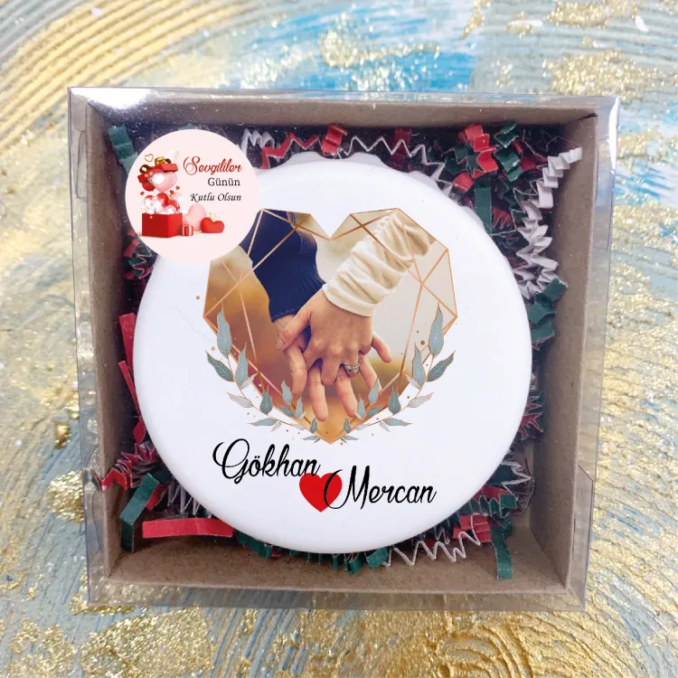 Kapak Açacaklı Magnet 14 Şubat Sevgililer Günü Hediye Set - 04