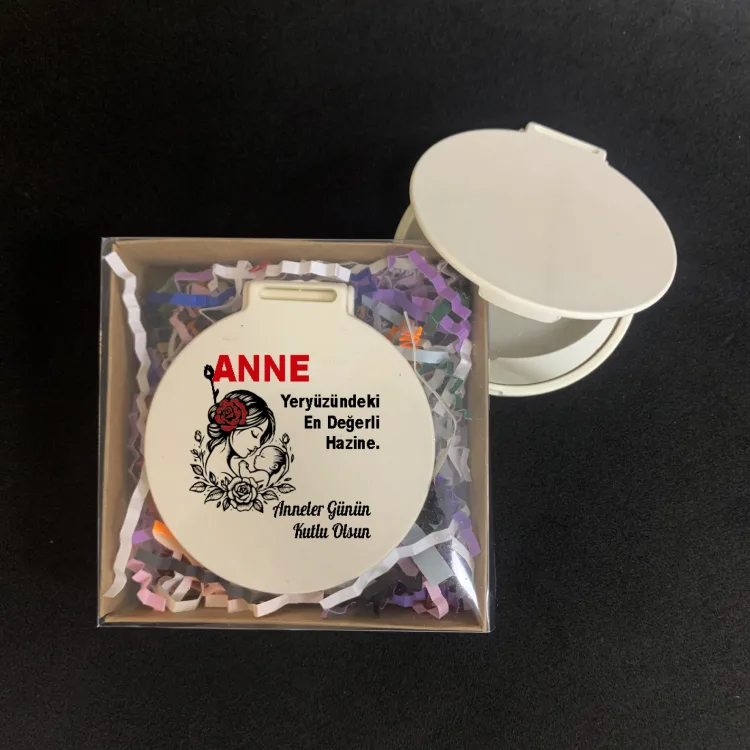 Cep Aynası Anneler Günü Hediye Set - 10