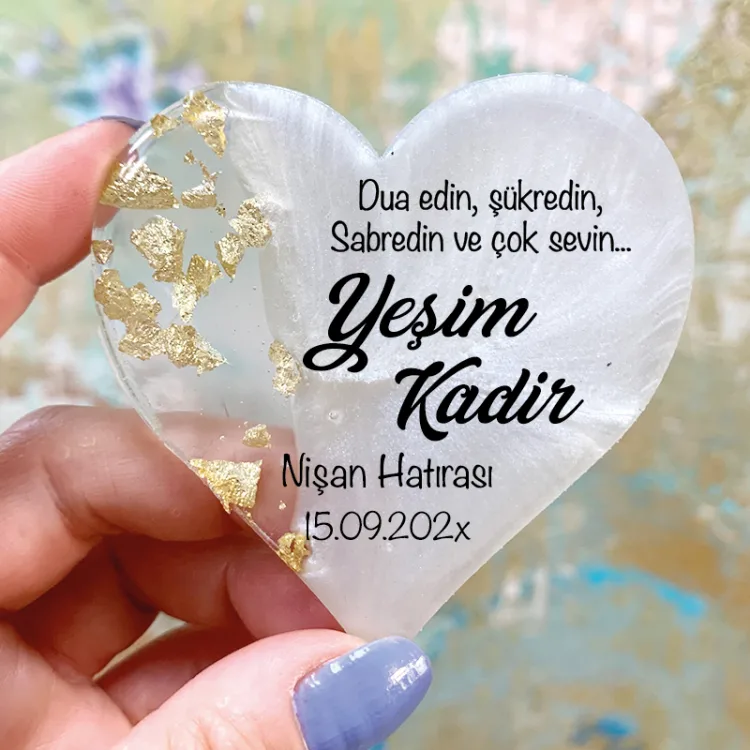 Kalp Epoksi Magnet 6001