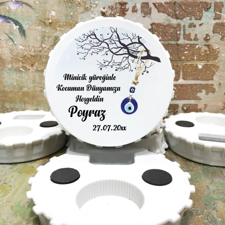 Kapak Magnet Açacaklı 816 - Nazar Boncuğu Tasarım