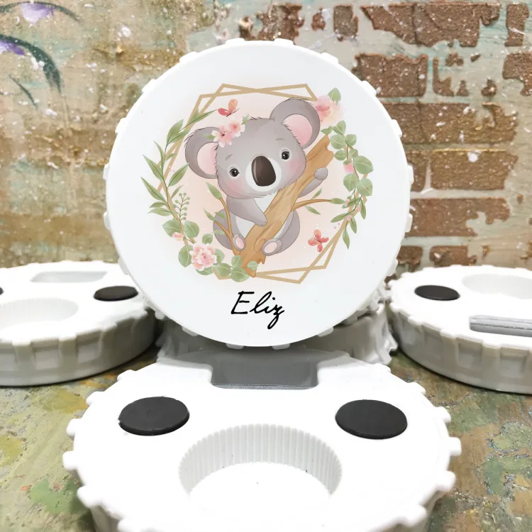 Kapak Magnet Açacaklı 823 - Sevimli Koala Tasarım