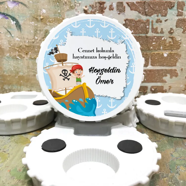 Kapak Magnet Açacaklı 900 - Denizci Korsan Tasarım