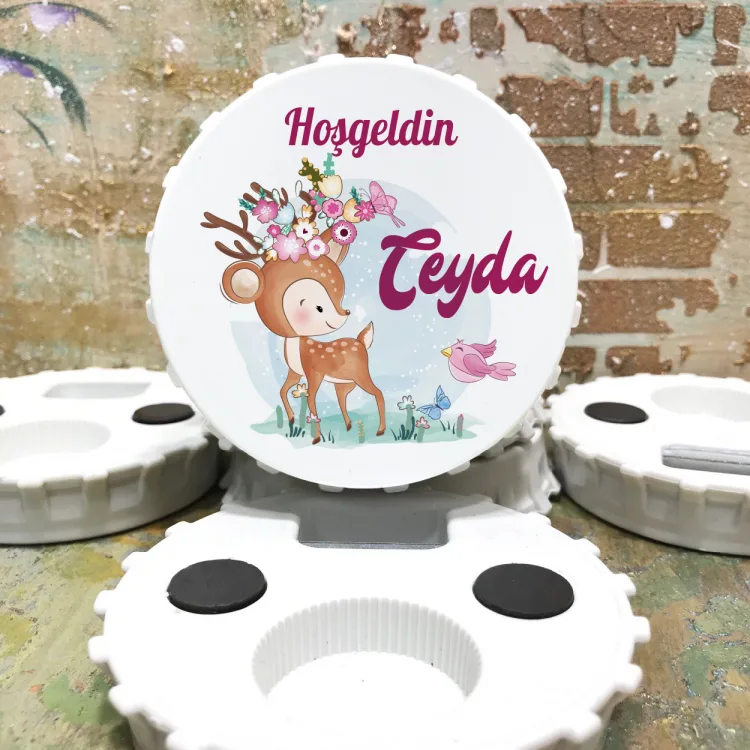 Kapak Magnet Açacaklı 915 - Geyik Tasarım