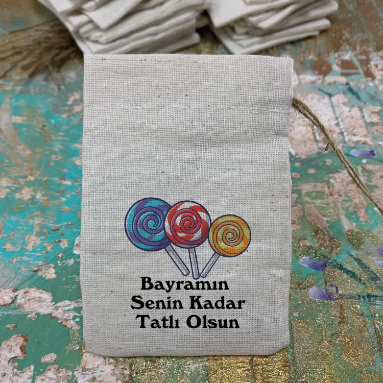 Baskılı Kese 0066 -  Bayram Harçlığı Hediyelik Kesesi