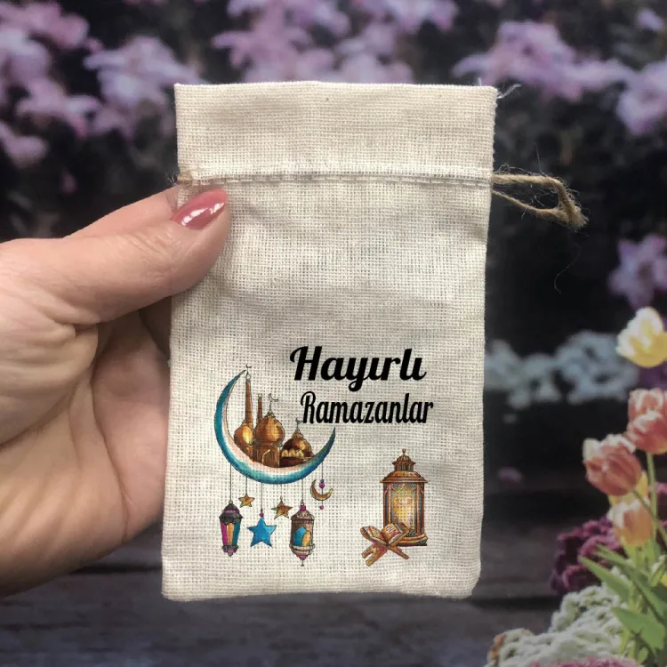 Baskılı Kese 0077 - Ramazan Kesesi - Detay Görseli 1
