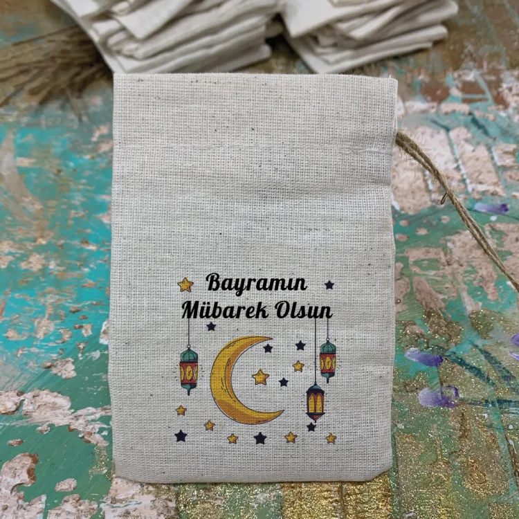 Baskılı Kese 0102 - Bayram Harçlığı  Kesesi