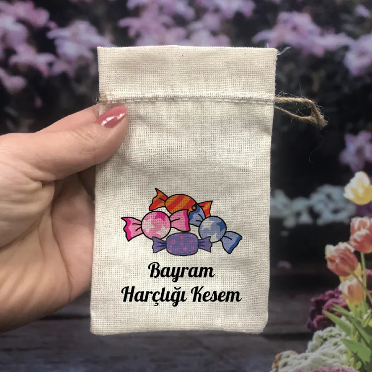 Baskılı Kese 0144 - Bayram Harçlığı Kesesi