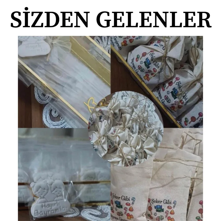 Baskılı Kese 0106 - Kurban Bayramı Harçlığı Hediyelik Kesesi - Detay Görseli 7