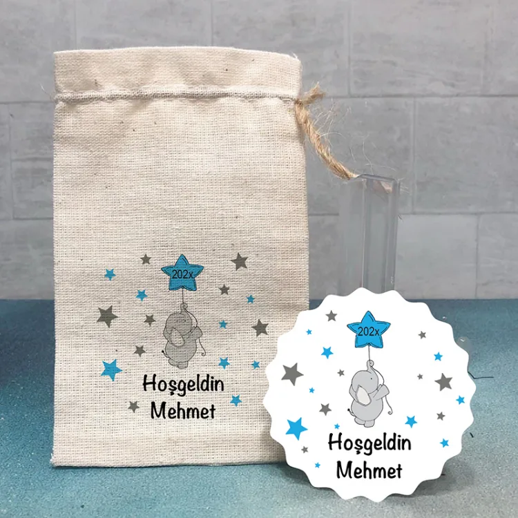 Magnet - Baskılı Kese Kombin 0606