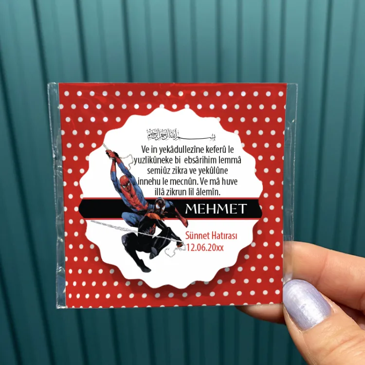 Magnet 0054 - Örümcek Adam - Spiderman Temalı - Detay Görseli 1
