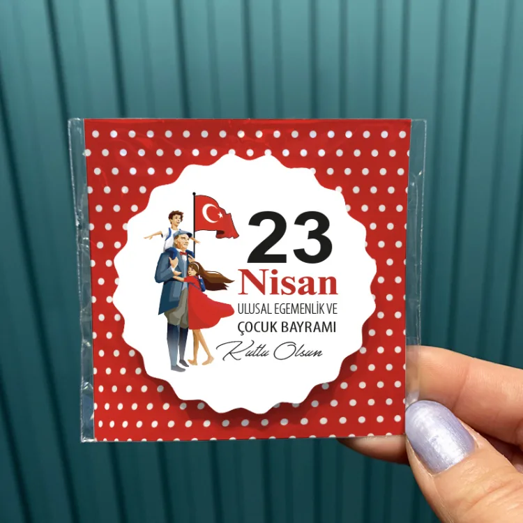 Magnet 0093 - 23 NİSAN ATATÜRK TASARIM - Detay Görseli 1