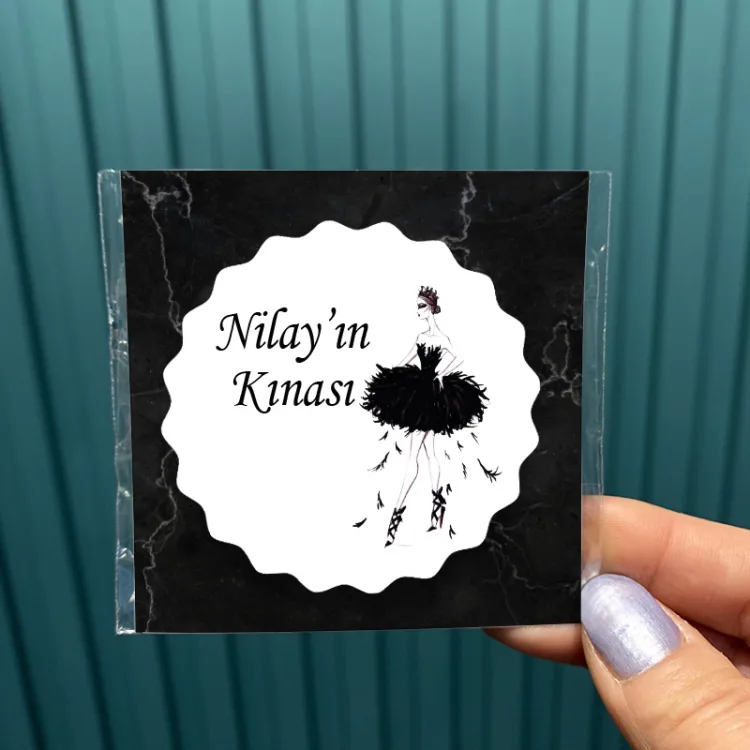 Magnet 0128 - Kına Kızı Tasarım - Detay Görseli 1