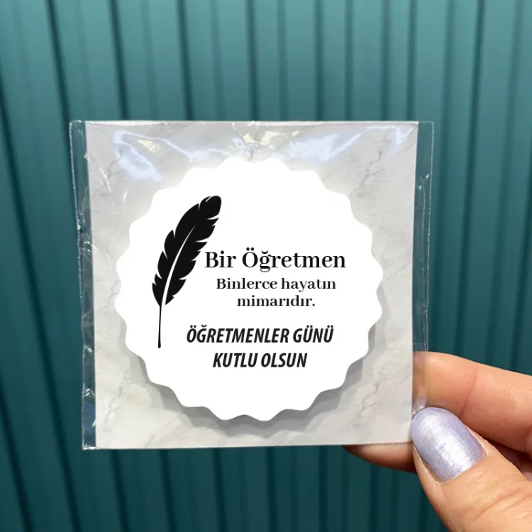 Magnet 0189 - 24 Kasım Öğretmenler Günü Hediyelik Magnet - Detay Görseli 1