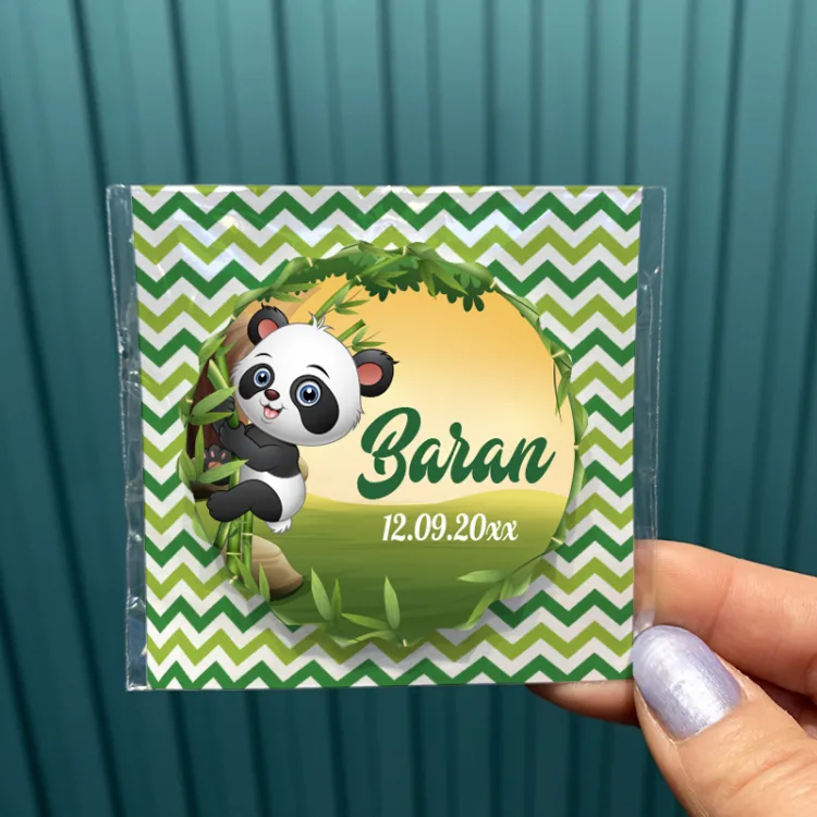 Magnet 0225 - Sevimli Panda Tasarım - Detay Görseli 1
