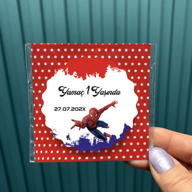Magnet 0452 - Örümcek Adam Spiderman Temalı - Detay Görseli 1