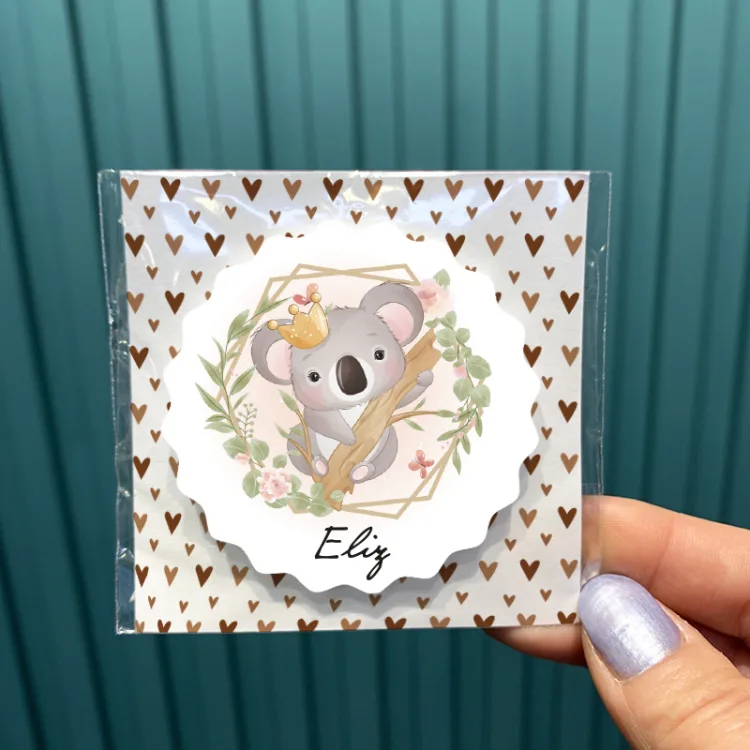 Magnet 0555 - Sevimli Koala Tasarım - Detay Görseli 1
