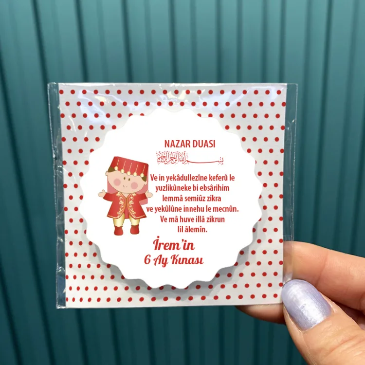 Magnet 0699 - 6 Ay Kınası Tasarım - Detay Görseli 1