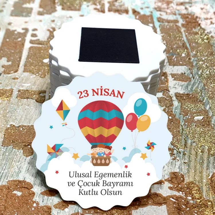 Magnet 0094 - 23 NİSAN ÇOCUK BAYRAMI TASARIM