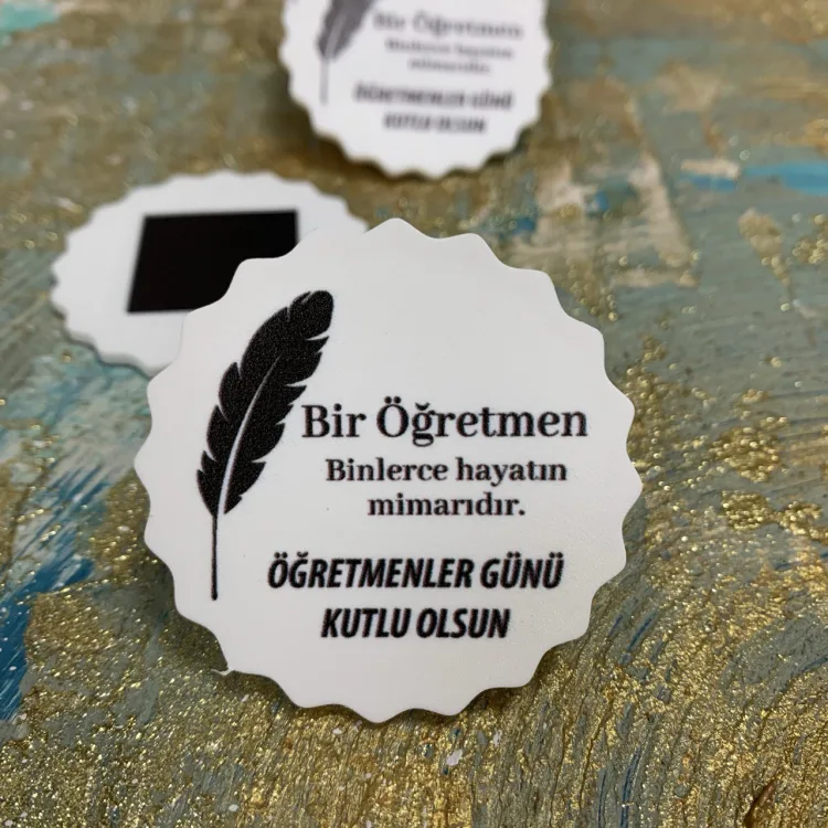 Magnet 0189 - 24 Kasım Öğretmenler Günü Hediyelik Magnet - Detay Görseli 2
