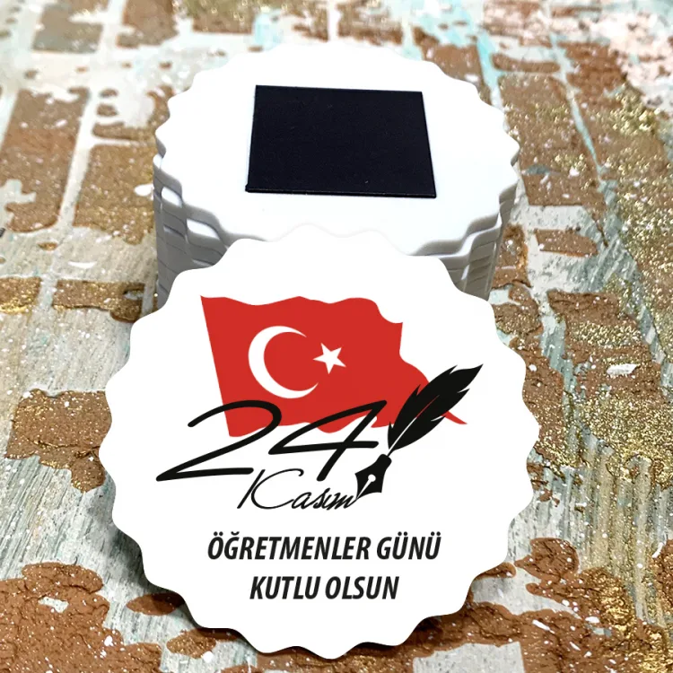 Magnet 0192 - 24 Kasım Öğretmenler Günü Hediyelik Magnet